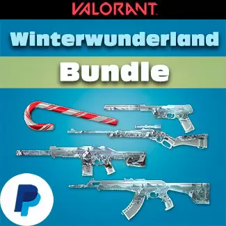 Valorant account with Winterwunderland Bundle